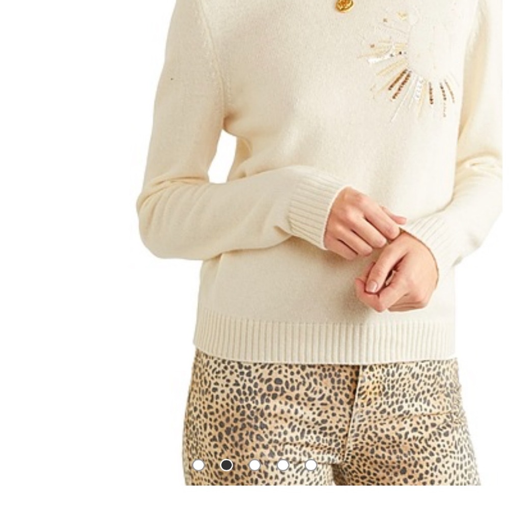 Le Lion zodiac sign astrology sweater wool NEW